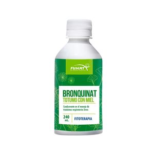 BRONQUINAT TOTUMO FUNAT JARABE MIEL FRASCO 240 ML