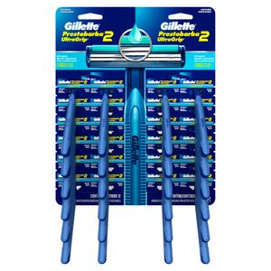 MAQUINA DE AFEITAR PRESTOBARBA ULTRAGRIP AZUL X 1 UND
