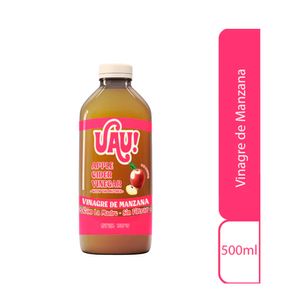 UAU VINAGRE MANZANA FRASCO 500 ML