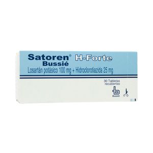 SATOREN-H FORTE TABLETAS 100/25 MG