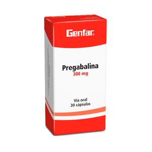 PREGABALINA GENFAR (RG) CAPSULAS 300 MG