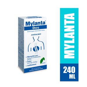 MYLANTA DOS SUSPENSION MENTA CAJA 240 ML