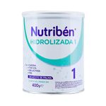 NUTRIBEN HIDROLIZADA 1 POLVO LATA 400 G - Farmacia Pasteur - Medicamentos y  cuidado personal