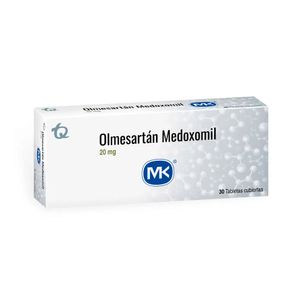 OLMESARTAN MEDOXOMIL MK (RG) TABLETAS 20 MG