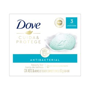 JABON DOVE CUIDA PROTEGE BARRA 3 X 90 G