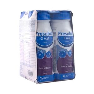 FRESUBIN 2 KCAL FOUR PACK FRUTOS DEL BOSQUE CAJA X 4 UNDS