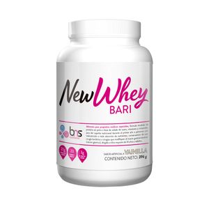 NEW WHEY BARI POLVO VAINILLA POTE 396 G