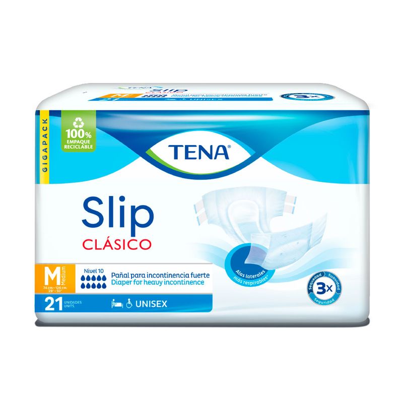 Pañales Para Adultos Tena Slip Maxi Protect 10 Unidades