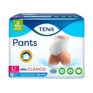 ROPA INTERIOR TENA PANTS COMFORT TALLA L BOLSA X 16 UNDS