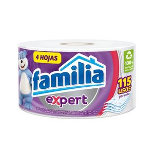 PAPEL HIGIENICO FAMILIA EXPERT ROLLO X 1 UND