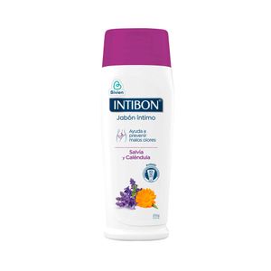 JABON INTIMO INTIBON SALVIA Y CALENDULA FRASCO 210 G