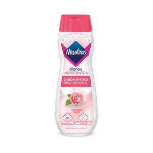 JABON INTIMO NOSOTRAS AGUA DE ROSAS FRASCO 200 ML