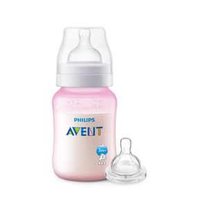 AVENT TETERO ANTICOLICO NIÑA3+ CAJA