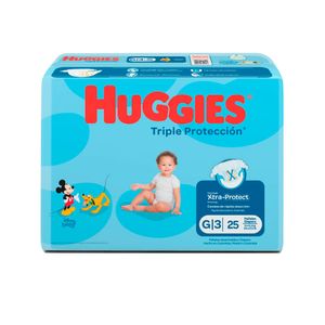 PAÑALES  HUGGIES TRIPLE PROTECCIÓN G
