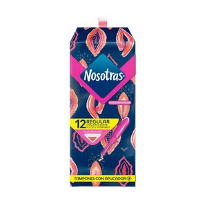 PORTATAMPONES APLICADOR REGULA TAMPONES CAJA X 12 UNDS