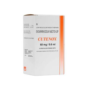 CUTENOX (RG) JERINGA PRELLENADA 60 MG