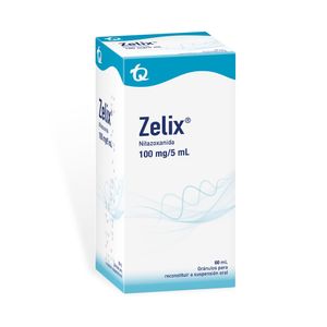 ZELIX POLVO PARA RECONSTITUIR 100 MG/5 ML FRASCO 60 ML