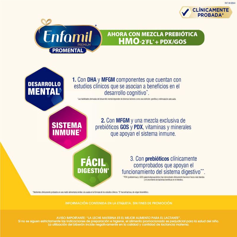 ENFAMIL PREMIUM 1 POLVO LATA 375 G - Farmacia Pasteur - Medicamentos y  cuidado personal