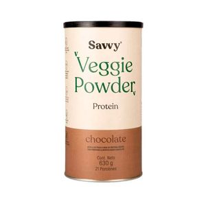 SAVVY VEGGIE POWDER POLVO CHOCOLATE FRASCO 630 G