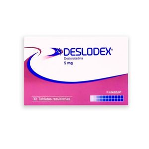DESLODEX TABLETA 5 GR CAJA X 30 UNDS