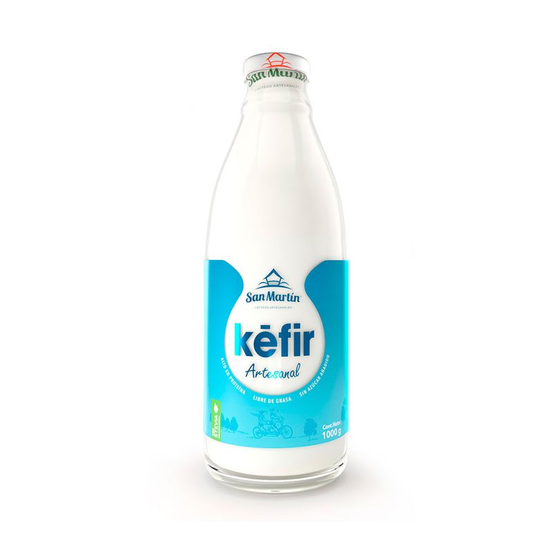 Yogurt de Kefir Leche de Vaca 1 Lt - Aroki