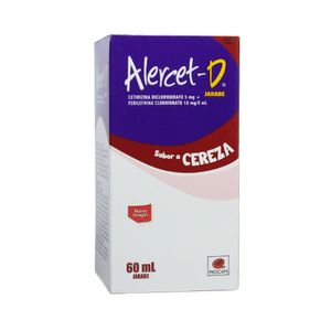 ALERCET-D JARABE CEREZA FRASCO 60 ML
