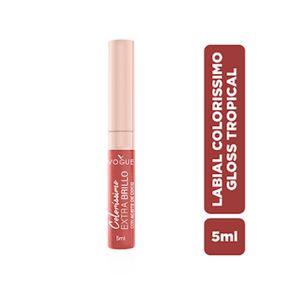LABIAL LIQUIDO VOGUE COLORISS EXTRA BRILLO TROPICAL TUBO 5 ML