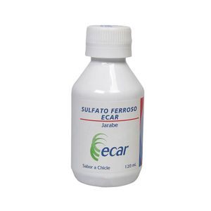 SULFATO FERROSO JARABE FRASCO 120 ML
