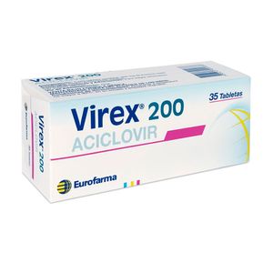 VIREX TABLETAS 200 MG