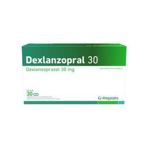 DEXLANZOPRAL CAPSULAS 30 MG