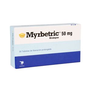MYRBETRIC (RG) TABLETAS 50 MG