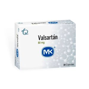 VALSARTAN MK CAPSULAS 80 MG