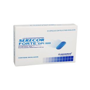 SERECOR FORTE DPI 500 (RG) INHALADOR+CAPSULAS INH. 50/500 MCG