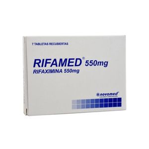 RIFAMED TABLETAS RECUBIERTAS 550 MG CAJA X 7 UNDS