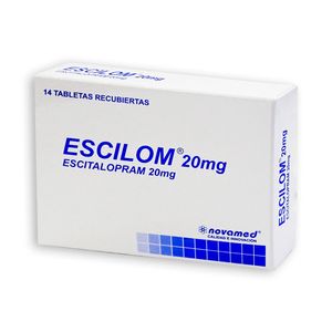 ESCILOM TABLETAS CUBIERTAS 20 MG