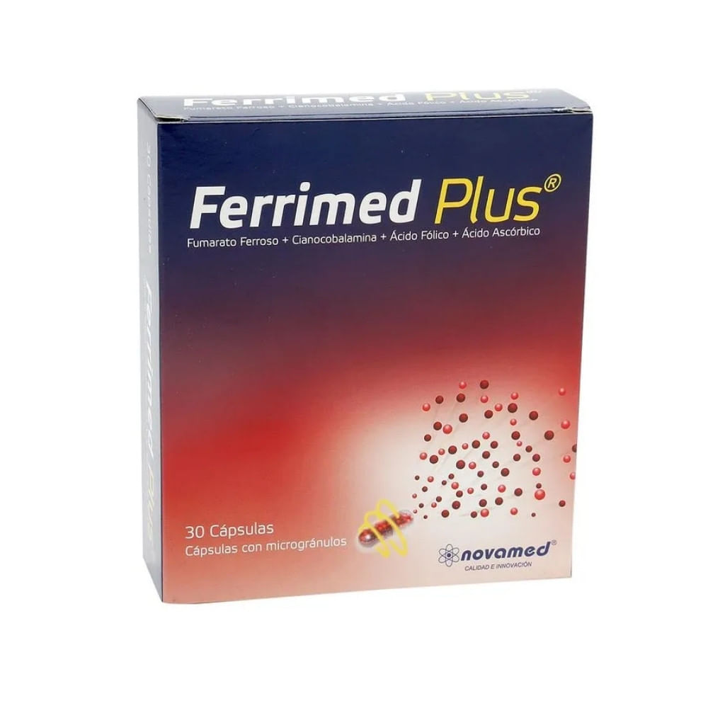 FERRIMED PLUS CAPSULAS - Farmacia Pasteur - Farmacias Pasteur