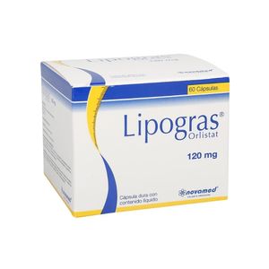 LIPOGRAS CAPSULAS 120 MG