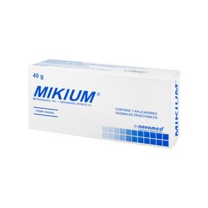 MIKIUM CREMA VAGINAL CAJA 40 G X 7 APLICADORES