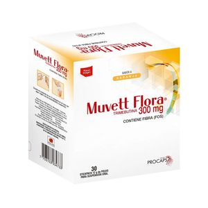 MUVETT FLORA POLVO 300 MG NARANJA