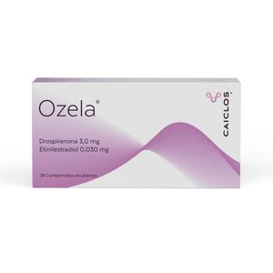 OZELA (RG) COMPRIMIDOS 3 MG/0.03 MG CAJA X 28 UNDS