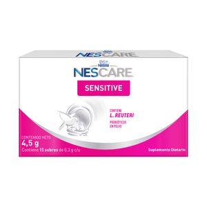 NESCARE SENSITIVE POLVO 4.5 G SOBRE X 15 UNDS