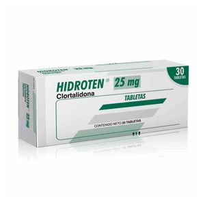 HIDROTEN ++++ TABLETAS 25 MG