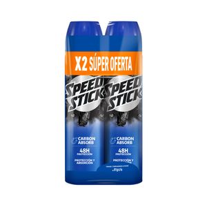 DESODORANTE SPEED STICK CARBON ABSORB OFERTA X 2 UNDS