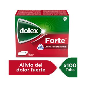 DOLEX FORTE TABLETA 500MG/65MG CAJA X100 UNDS