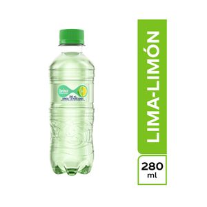 AGUA SABORIZADA BRISA CON GAS LIMA LIMON BOTELLA 280 ML