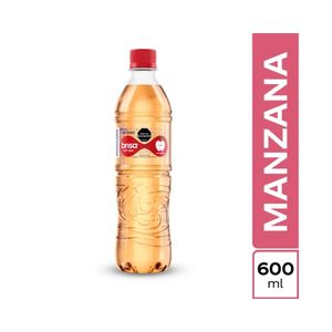 AGUA BRISA SABORIZADA CON GAS MANZANA FRASCO 600 ML
