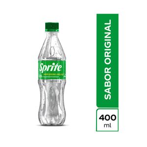 GASEOSA SPRITE SABOR ORIGINAL BOTELLA 400 ML