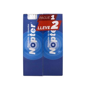 REPELENTE NOPTER PAGUE 1 LLEVE 2 OFERTA 2 X 60 ML