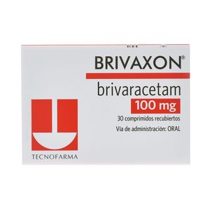 BRIVAXON (RG) TABLETAS RECUBIERTAS 100 MG CAJA X 30 UNDS