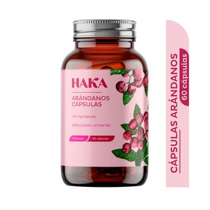 CAPSULAS HAKA ARANDANO FRASCO X 60 UNDS